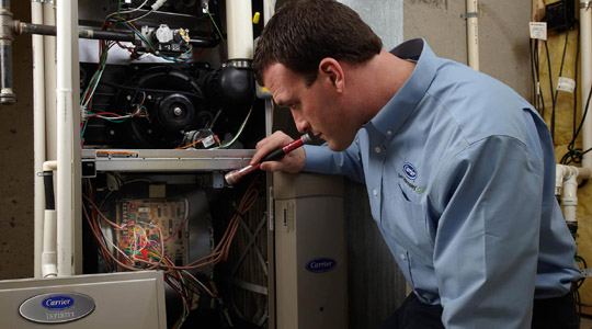 Forced air furnace and ductwork installation on Long Island