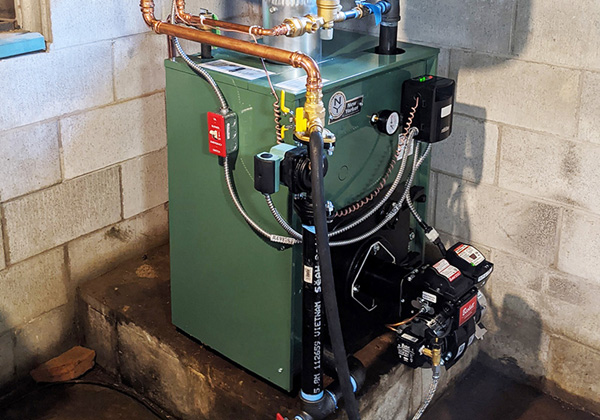 New Yorker boiler replacement and installation on Long Island by Domino's Boiler Replacement